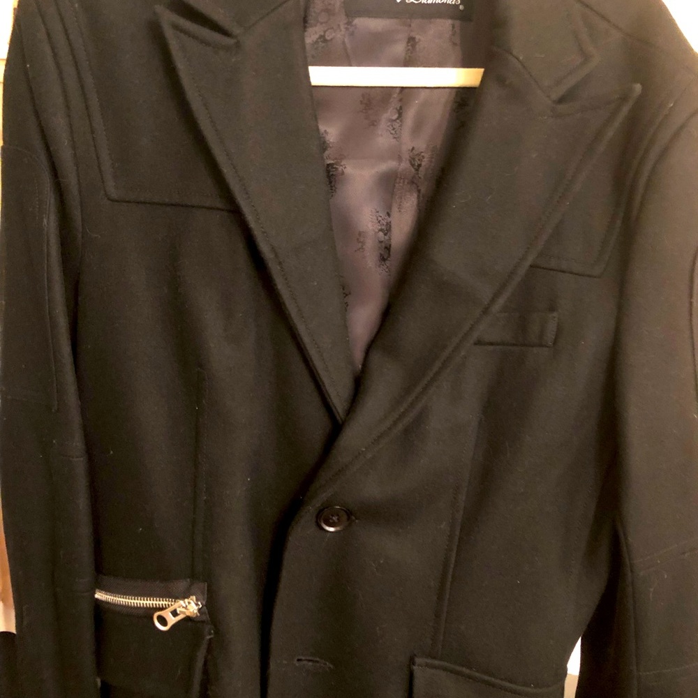 7 Diamonds Men's Wool Jacket